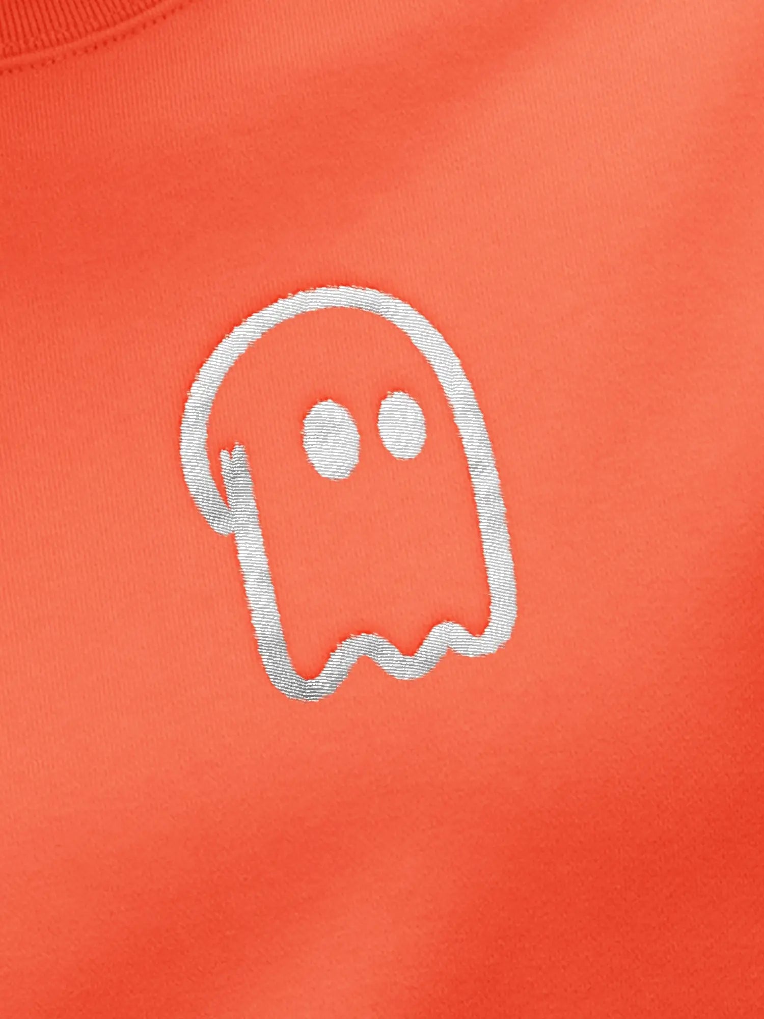 Sweat rouge vif unisexe oversize en coton bio – Yukemi