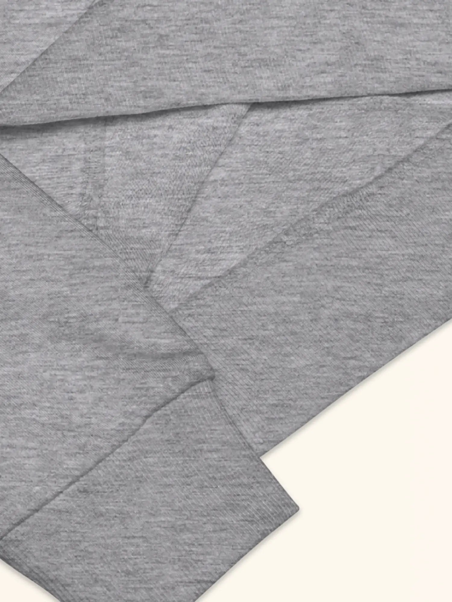 Sweat gris unisexe oversize en coton bio – Yukemi