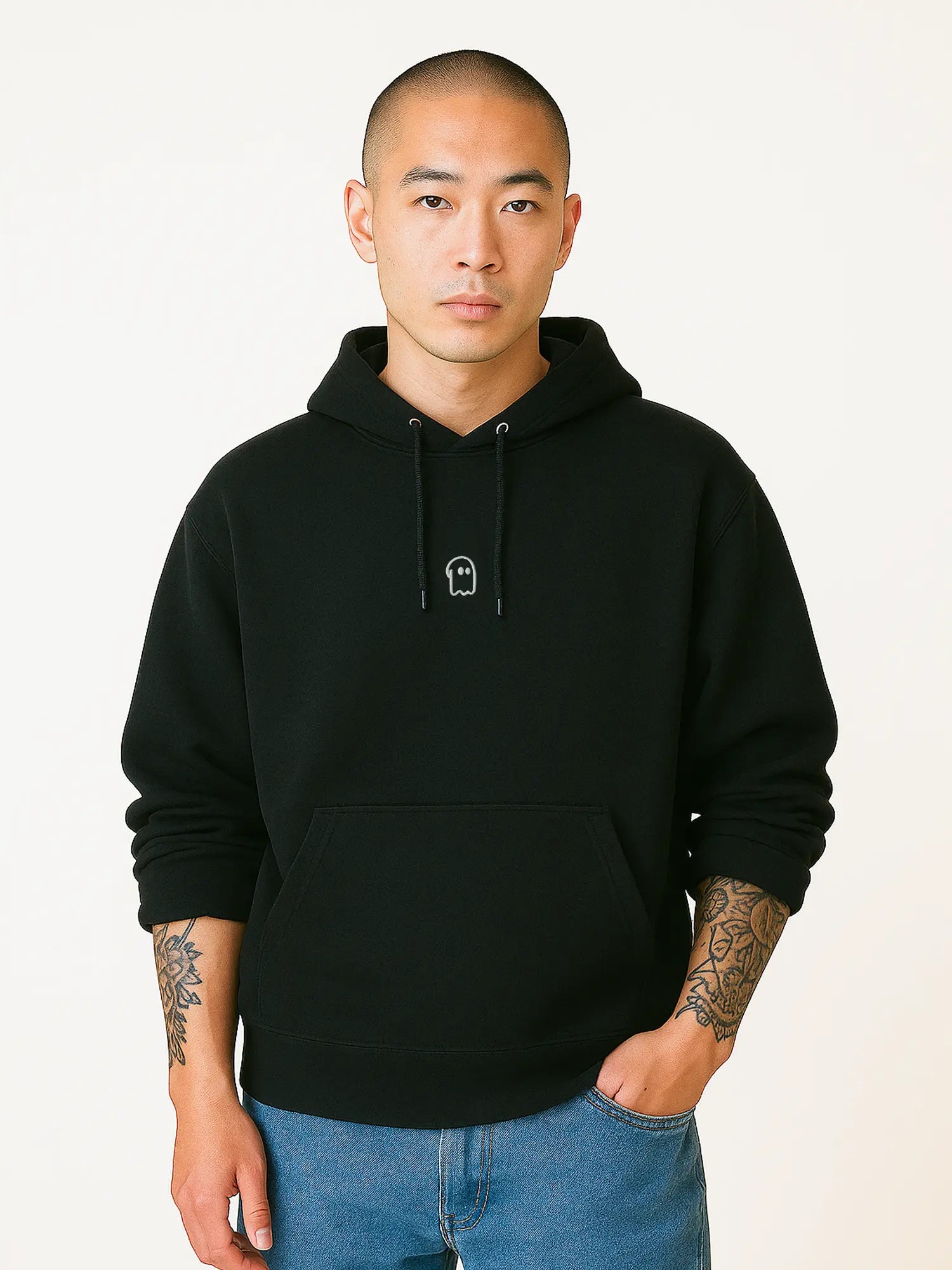 Hoodie brodé Akuroi