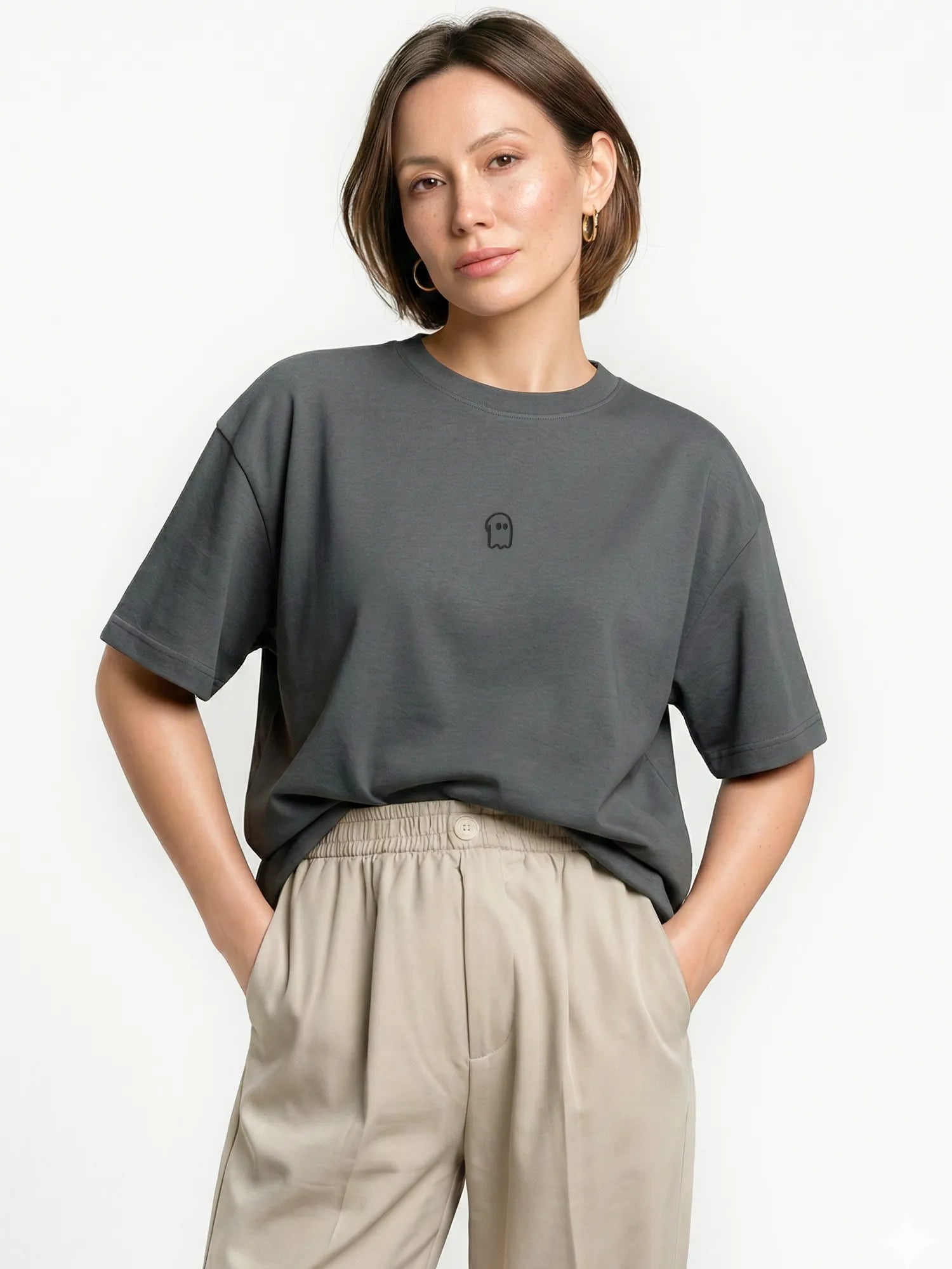 T-shirt brodé Akaroshi