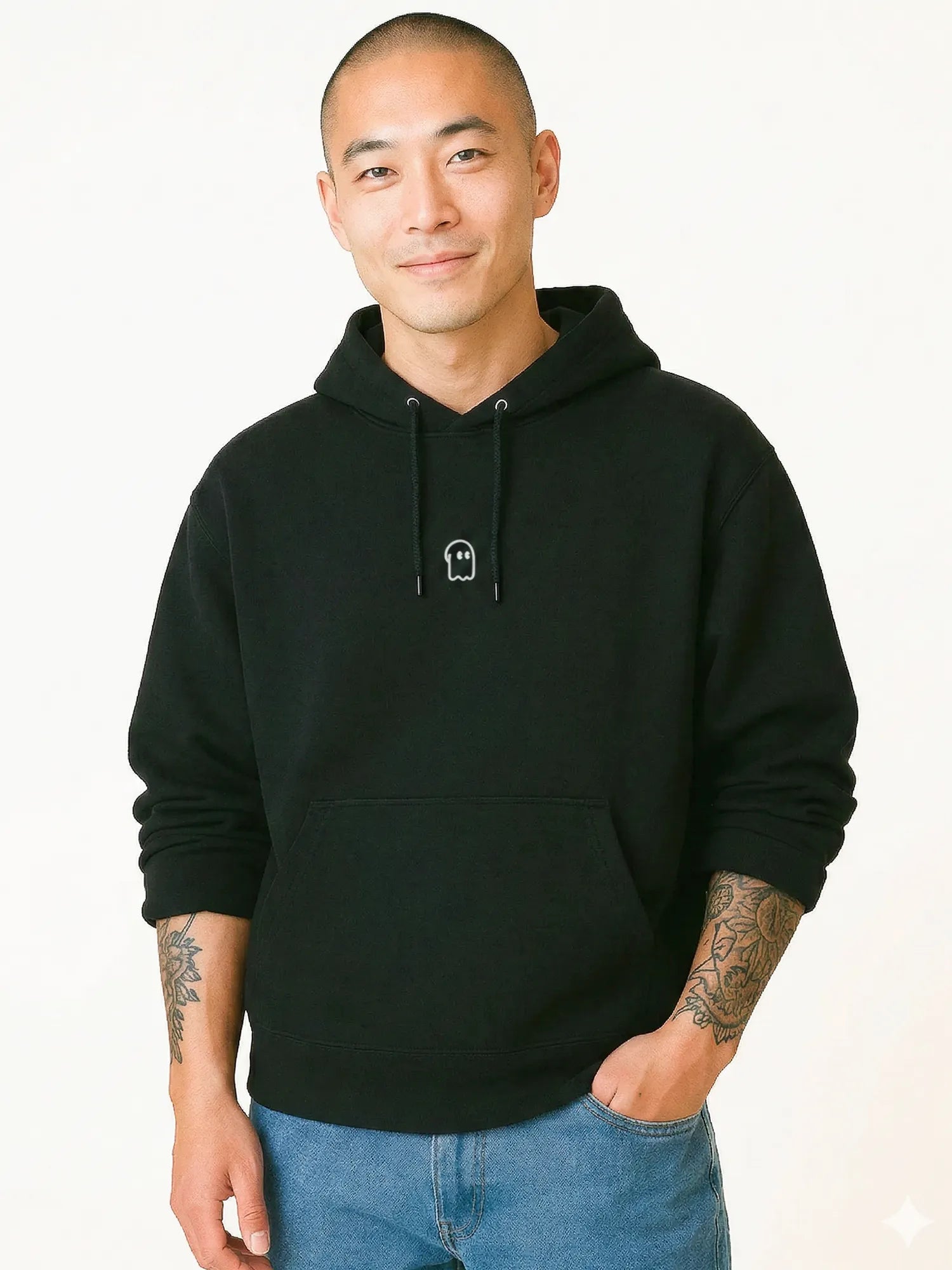 Hoodie brodé Akuroi